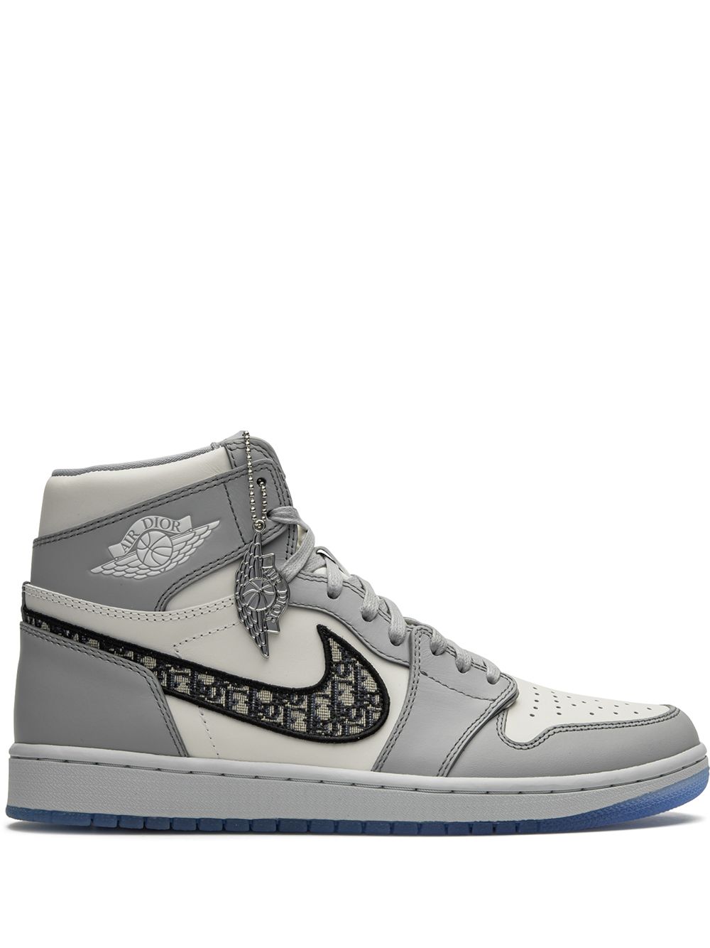 NIKE X DIOR AIR JORDAN 1 RETRO HIGH SNEAKERS